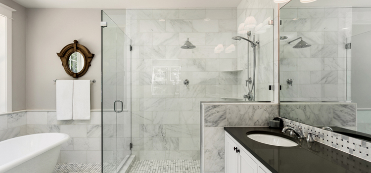 bathroom shower door installation in Good Hope